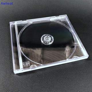 Awheat กล่องพลาสติกใส แบบหนา สําหรับใส่แผ่น CD DVD