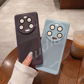 เคสโทรศัพท์มือถือ PC แข็ง ระบายอากาศ กระจายความร้อน สําหรับ Xiaomi 13 Ultra mi 13 Ultra Lite mi13 5G