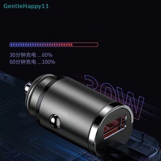 Gentlehappy อะแดปเตอร์ชาร์จโทรศัพท์มือถือ USB-A USB-C 100W สําหรับรถยนต์