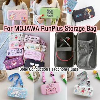  พร้อมส่ง! กระเป๋าเก็บหูฟัง แบบพกพา ลายการ์ตูน สําหรับ MOJAWA RunPlus