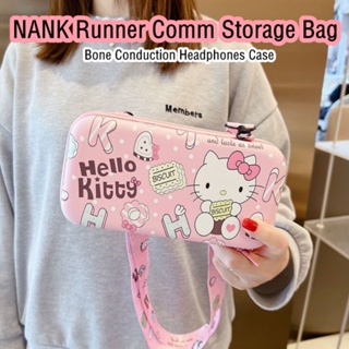 【คุณภาพสูง】กระเป๋าเก็บหูฟัง แบบพกพา ลายการ์ตูนคุโลมิ สําหรับ NANK Runner Comm