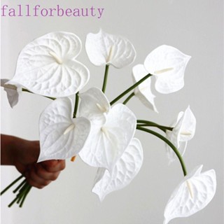 Fallforbeauty ช่อดอกหน้าวัว แฮนด์เมด ยืดหยุ่น สําหรับงานแต่งงาน 4 ชิ้น