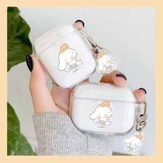 เคสหูฟังซิลิโคนนิ่ม ลายการ์ตูน Cinnamoroll น่ารัก สําหรับ AirPods 3(2021) Airpod Pro