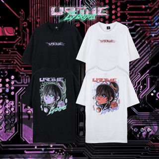  พิมพ์ลาย  เสื้อยืด สกรีนลาย รุ่น CYBORG GIRL