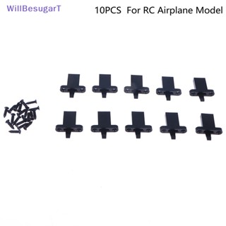 [WillBesugarT] อุปกรณ์เชื่อมต่อเซอร์โว สําหรับโมเดลเครื่องบินบังคับ 10 ชิ้น