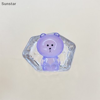 Sunstar ตุ๊กตาหมีเรืองแสง สําหรับตกแต่งภูมิทัศน์ DIY