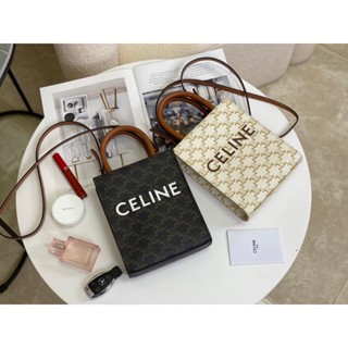 พรี​ ราคา6800 Celine mini tote 194372 กระเป๋าถือ กระเป๋าสะพาย กระเป๋าหิ้ว**