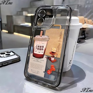 เคสโทรศัพท์มือถือ แบบนิ่ม ลายข้อความ สําหรับ Apple Iphone 11 12 7 14Pro 13 9TW