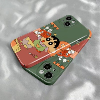 เคสโทรศัพท์มือถือ ลายชินจังน่ารัก รวมทุกอย่าง สําหรับ Iphone Apple 714pro 13 max11 8p WDGY