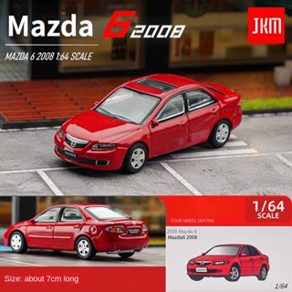 โมเดลรถยนต์ JKM1 64 JKM1 64 Mazda 6 ของเล่นสําหรับเด็กผู้ชาย ของขวัญวันเกิด