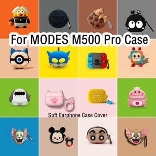 【Yoshida】เคสหูฟัง แบบนิ่ม กันกระแทก ลายการ์ตูน สําหรับ MODES M500 Pro MODES M500 Pro