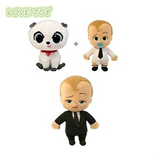 Nkodok ตุ๊กตาฟิกเกอร์ การ์ตูนอนิเมะ Boss Baby น่ารัก ขนาด 20 ซม. ของเล่นสําหรับตกแต่งบ้าน