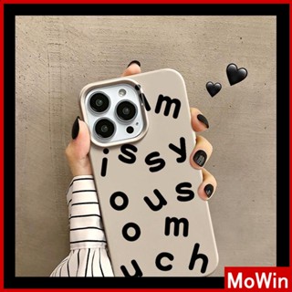 Mowin - เข้ากันได้สำหรับ เคสไอโฟน เคสไอโฟน11 เคส iphone 11 Candy เคสโทรศัพท์เคส TPU นุ่มกันกระแทกป้องกันกล้องตัวอักษรภาษาอังกฤษแบบง่ายเข้ากันได้กับ iPhone 13 Pro max 12 Pro Max 11 xr xs max 7 8