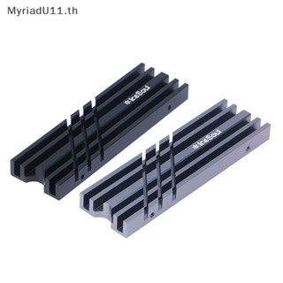 Myriadu ฮีทซิงค์ระบายความร้อน M.2 SSD M2 2280 บางพิเศษ พร้อมแผ่นซิลิโคนความร้อน สําหรับคอมพิวเตอร์