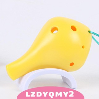 [Lzdyqmy2] ของเล่นเครื่องดนตรี อัลโต้ โอการินา 6 หลุม เสริมการเรียนรู้เด็ก