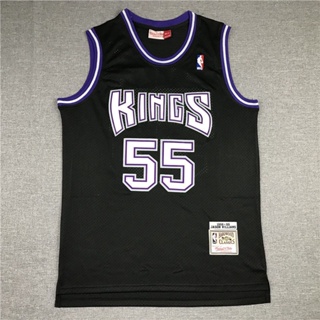 Nba Kings No. ไม่ซ้ําใคร เสื้อกีฬาแขนสั้น ปักลายฉลาก Terrence Williams แบบแห้งเร็ว สีดํา สไตล์เรโทร 55 718139