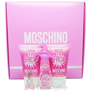 Moschino Pink Fresh Couture Gift Set