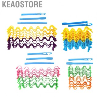 Keaostore Spiral Curls Styling Kit DIY Plastic Hair Curl Roller for Women Girls Extra Long