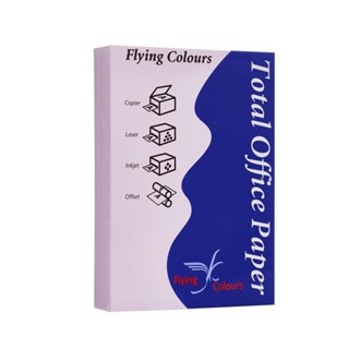 Flying กระดาษสีถ่ายเอกสาร #7 A4 80แกรม ม่วง (500ผ.)