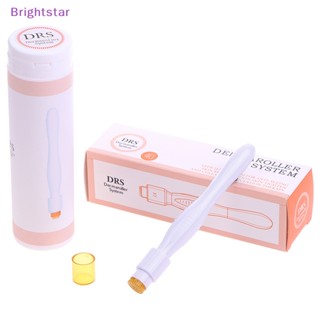 Brightstar 40A แสตมป์ไทเทเนียมอัลลอยด์ Micro Derma ปรับได้ สําหรับดูแลผิวหน้า รักษาสิว ริ้วรอย ปรับปรุงความงาม เครื่องมือใหม่