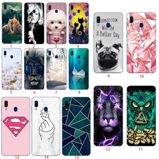 L4 Samsung Galaxy m20 เคส TPU นิ่ม ซิลิโคนใส ป้องกัน เคสโทรศัพท์
