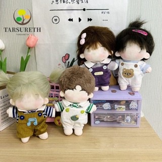 TARSURETH เสื้อผ้าตุ๊กตา เปลี่ยนเสื้อผ้าได้ ลายทาง