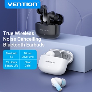 Vention NBI TWS หูฟังไร้สาย บลูทูธ 5.3 ENC ตัดเสียงรบกวน การโทร HD พร้อมไมโครโฟน ควบคุมแบบสัมผัส หูฟังไฮไฟ กันน้ํา