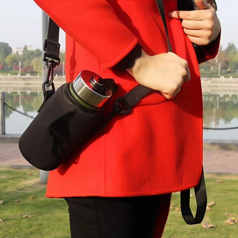 (5ขนาด)กระเป๋าสะพายใส่กระบอกน้ำ พร้อมสายคล้อง กระเป๋าใส่ขวดน้ํา กระเป๋าใส่กระบอกน้ำ สําหรับเล่นกีฬา - รูปที่ 2