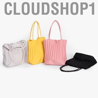 Cloudshop1 Women Tote Bag Lightweight Soft Elegant Grocery Shoulder for Shopping School Office