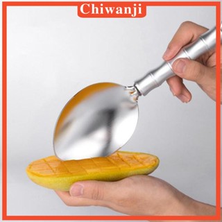 [Chiwanji] อุปกรณ์ปอกเปลือกมะม่วง แตงโม หัวคู่ สําหรับร้านอาหาร ร้านผลไม้