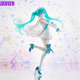 Javier ฟิกเกอร์ PVC รูปนักร้อง Hatsune Miku ครบรอบ 15 ปี 21 ซม. ของเล่นสําหรับเด็ก