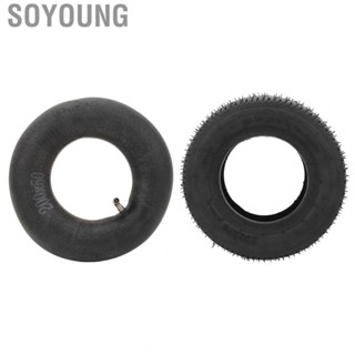 Soyoung Tires and Inner Tubes Shock Absorption Strong Sealing Fit for 8in  Go Kart Children Trolley