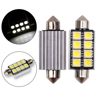 ไฟ LED อลูมิเนียม 42 มม. * 16 มม. 5050-8SMD สําหรับติดป้ายทะเบียนรถยนต์