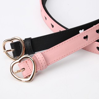 New punch-free love hollowed-out belt ladies all kinds of sweet girls sweater dress decoration belt manufacturer