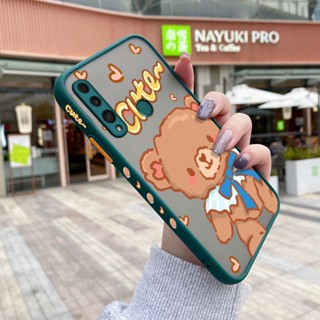 เคสซิลิโคนนิ่ม แบบใส ขอบสี่เหลี่ยม กันกระแทก สําหรับ Huawei Y9 Prime 2019