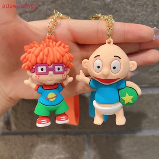 Adagu พวงกุญแจรถยนต์ จี้การ์ตูนอนิเมะ Kawaii Rugrats in Paris 1 ชิ้น