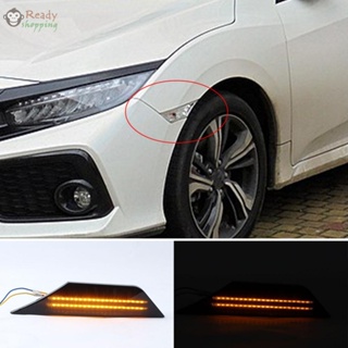 ไฟเลี้ยวไดนามิก LED สําหรับ Honda Civic TPR 2012 2021 2 ชิ้น