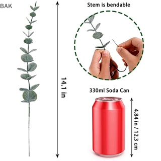 Bak ใบบัวยูคาลิปตัสประดิษฐ์ สําหรับตกแต่งบ้าน 12 ชิ้น