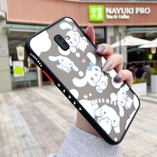 เคสโทรศัพท์มือถือแบบแข็ง ใส กันกระแทก ลายการ์ตูนสุนัข สําหรับ Samsung galaxy J6 2018 J6 Plus 2018 J6 Prime J600