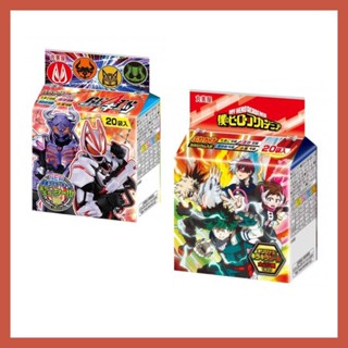 ผงโรยข้าวลายการ์ตูนจากญี่ปุ่น Anime Heroes Furikake Mini Pack - Kamen Rider Giets &amp; My Hero Academia Edition 50g
