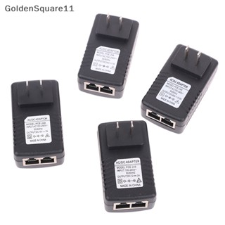 Goldensquare อะแดปเตอร์พาวเวอร์หัวฉีด AC 110V-240V เป็น DC 12V 15V 24V 48V 0.5A 1A POE