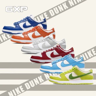 100%แท้  Sneakers&lt;Nike Dunk Low&gt;dunk sb low |Green apple|COAST|grey fog|gym red|kentucky| Syracuse|