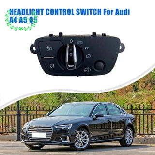 4 ม.0941531Aa สวิตช์ควบคุมไฟหน้ารถยนต์ ปรับได้ แบบเปลี่ยน สําหรับ Audi A4 A5 Q5 4M0941531 Aa