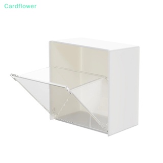 &lt;Cardflower&gt; กล่องเก็บกระดาษกรองกาแฟ อะคริลิค รูปพัด กันฝุ่น สําหรับร้านกาแฟ ลดราคา