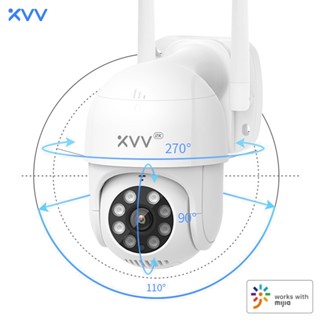 Xiaovv Smart P1 กล้องกลางแจ้ง 270° Ptz กล้องเว็บแคม Wifi ตรวจจับมนุษย์ กันน้ํา เพื่อความปลอดภัย สําหรับ Mi Home APP