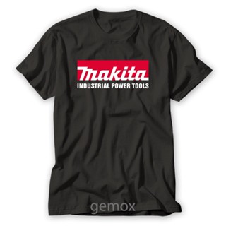 ขายดี เสื้อยืดผ้าฝ้าย พิมพ์ลาย Makita Power gildan man ของขวัญคริสต์มาส สําหรับผู้ชาย 781442