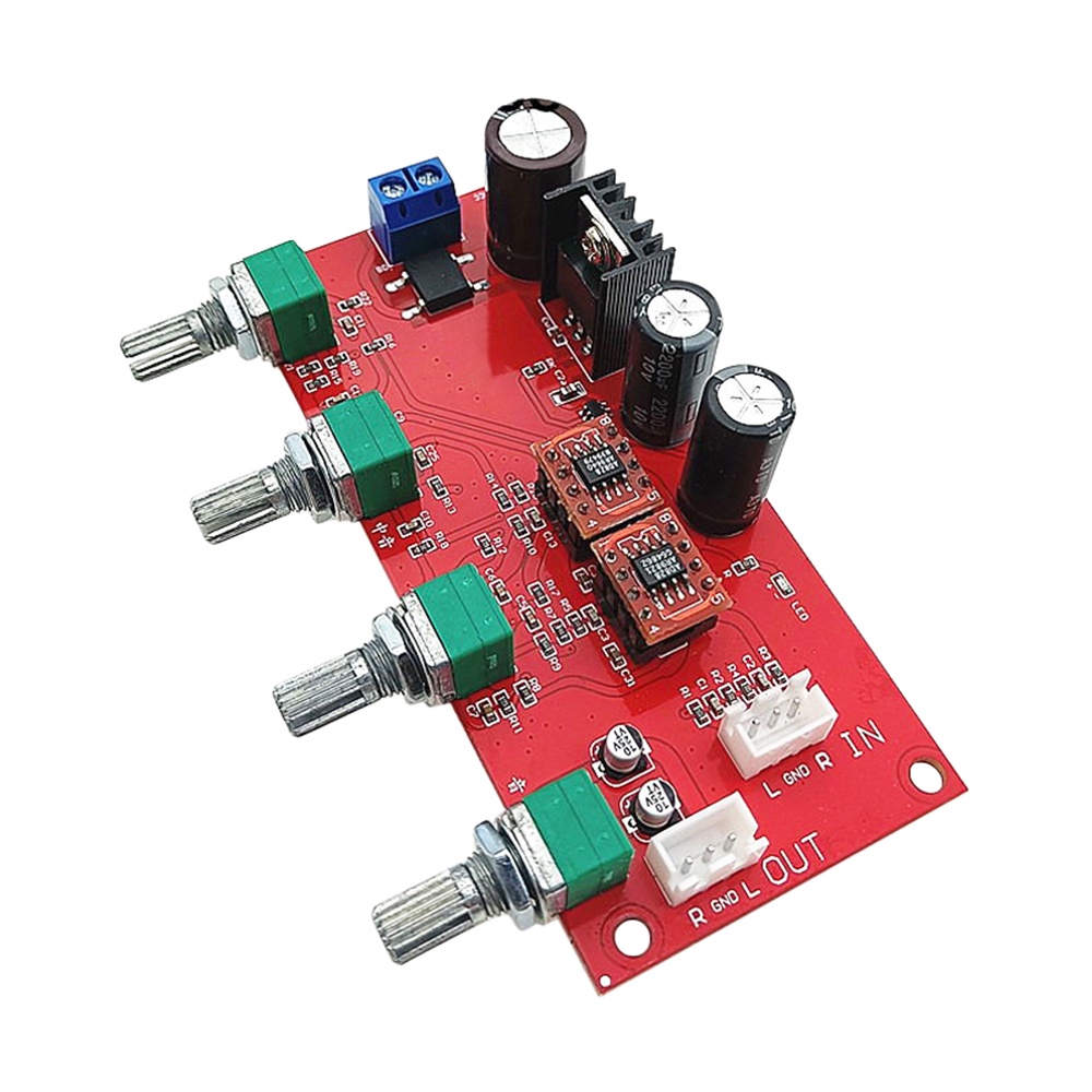 Pcbfun Ad828 บอร์ดขยายเสียงสเตอริโอ Hifi ควบคุมระดับเสียง