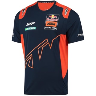 เสื้อยืดแขนสั้น แบบแห้งเร็ว พิมพ์ลาย MotoGP Team KTM Factory สําหรับผู้ชาย