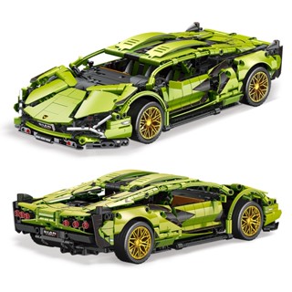 ของเล่นตัวต่อเลโก้ รถสปอร์ต Lamborghini 1:14 เสริมการเรียนรู้เด็ก