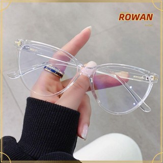 Rowans แว่นตา ป้องกันรังสียูวี บลูเรย์ แฟชั่น ดูแลสายตา แว่นตาเสือดาว